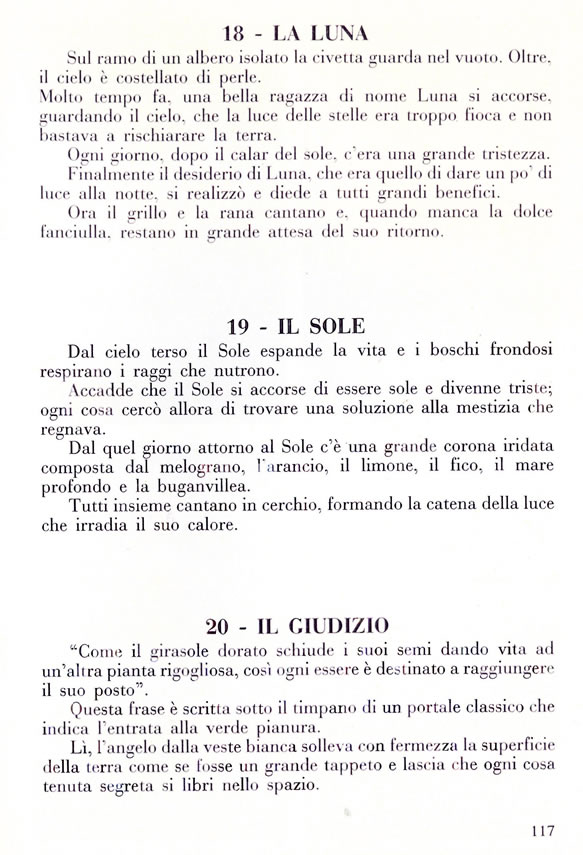 libro I Tarocchi, Le arti magiche